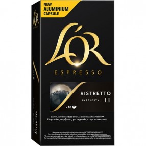 L´OR EXPRESO Ristretto intensidad 11 estuche 10 capsulas